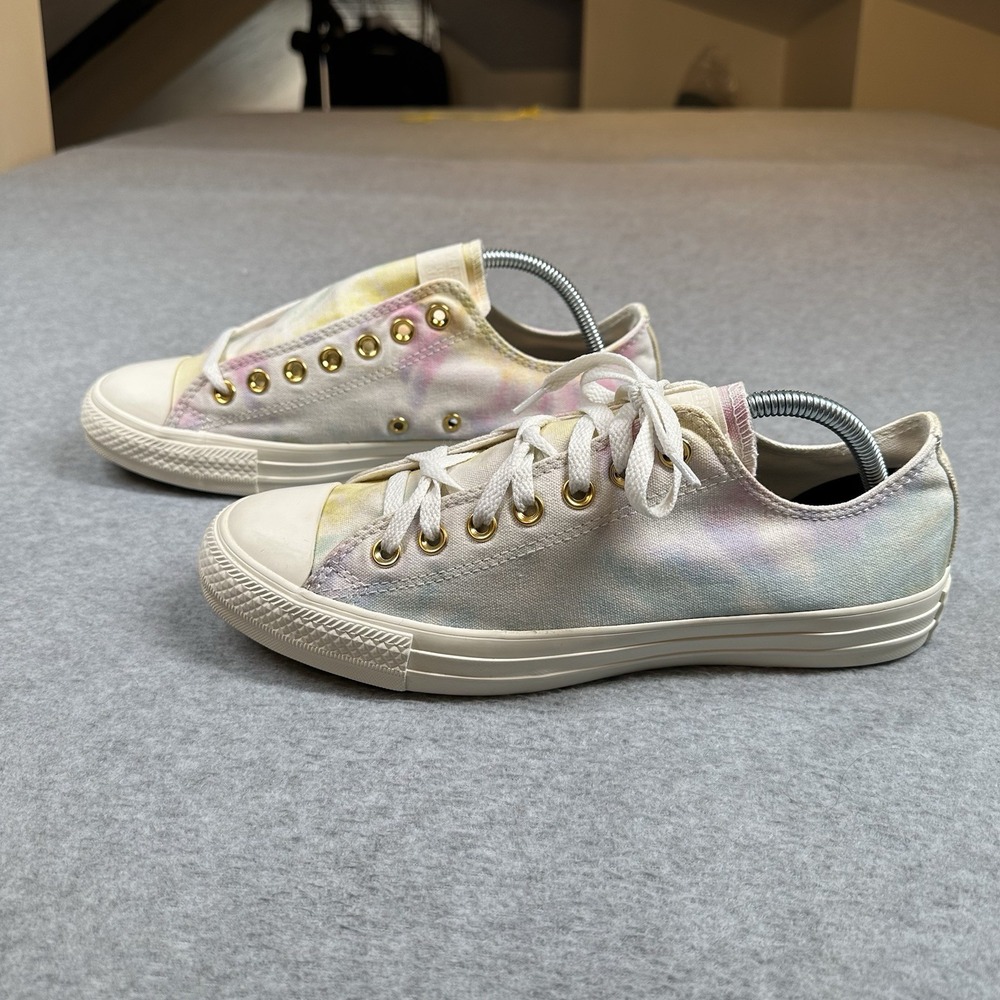 Converse Chuck Taylor All Star Low Top Mens 8.5 Wmns 10.5 Pastel Tie Dye 152621C - Picture 2 of 10